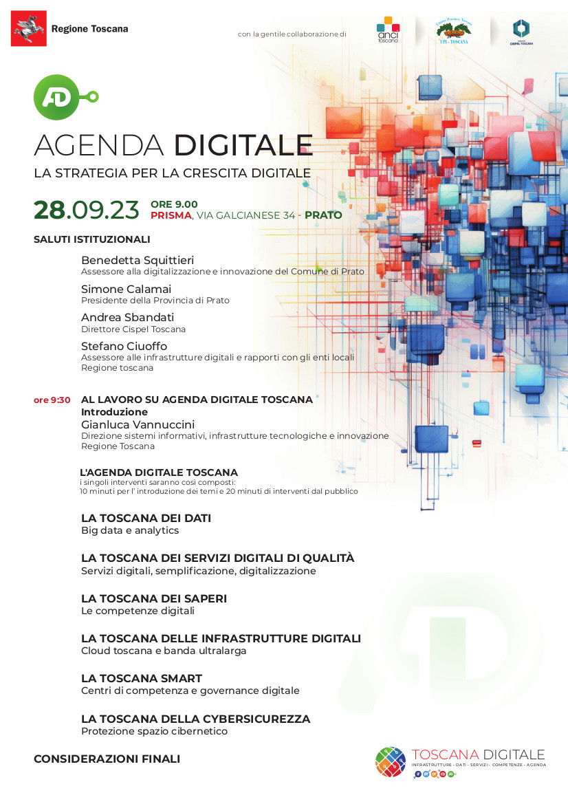 Agenda Digitale, la strategia per la crescita digitale - Open Toscana